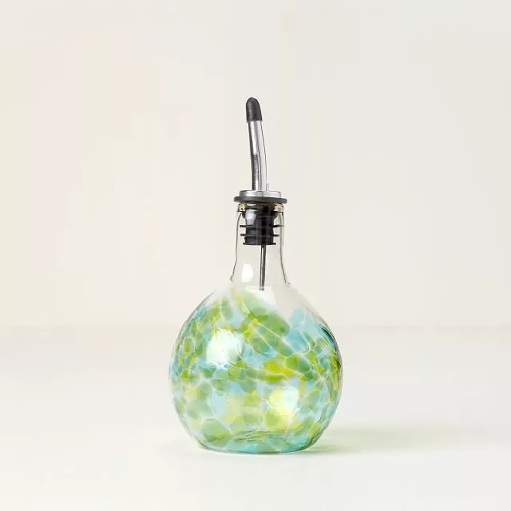 Handblown Glass Olive Oil Pourer